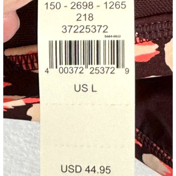 Offline By Aerie Medium Support Stretch Bra Leopard Print Size L - Picture 5 of 6